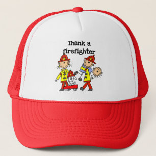 Casquette T-shirts et Cadeaux Merci Pompiers