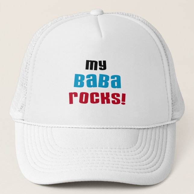 Casquette T-shirts et cadeaux My Baba Rocks (Devant)