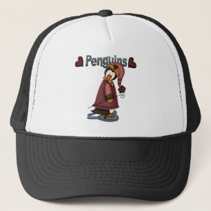 Casquette T-shirts et cadeaux Penguin en raquettes