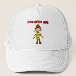 Casquette T-shirts et cadeaux pour maman pompier