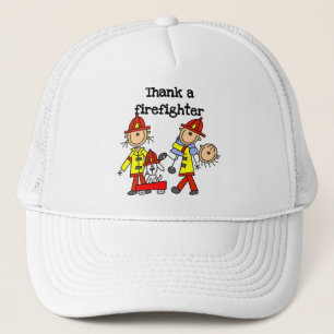 Casquette T-shirts et cadeaux pour remercier un pompier