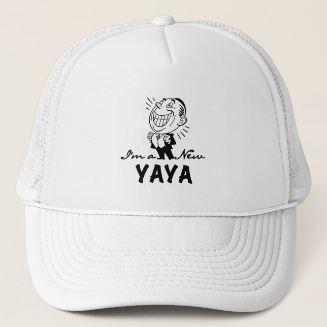 Casquette T-shirts et cadeaux Yaya Yaya souriants (Devant)