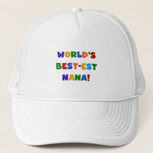 Casquette T-shirts lumineux de couleurs du Meilleur-est Nana