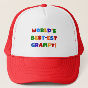 Casquette T-shirts lumineux et cadeaux de Meilleur-est Gramp
