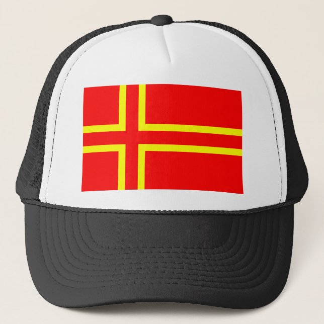 Casquette T-shirts normand de drapeau (Devant)