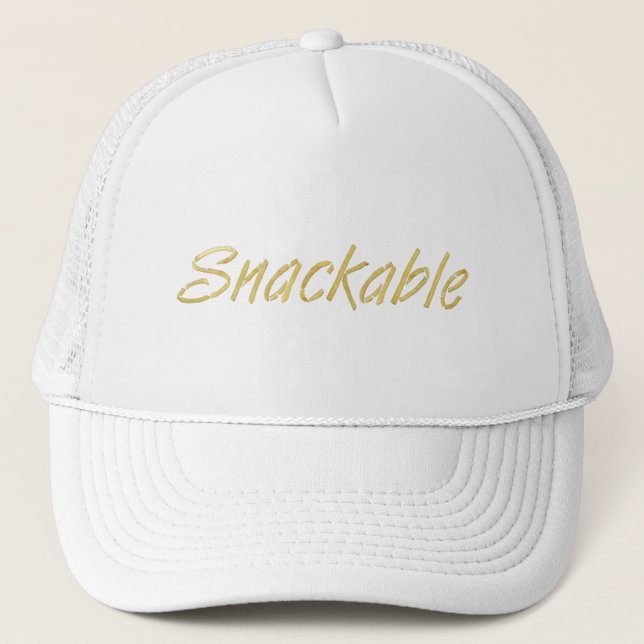 Casquette T-shirts pour femmes snackables TEE (Devant)