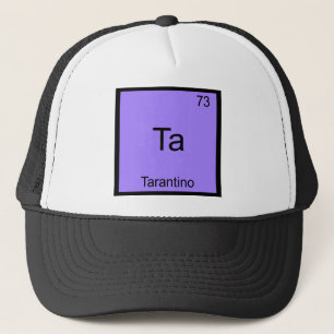 Casquette Ta - Tarantino Chemise drôle de symbole d'élément
