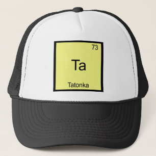 Casquette Ta - Tatonka T-Shirt Symbole d'Élément de Chimie D
