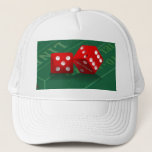 Casquette Table de craps avec dés Las Vegas<br><div class="desc">Au magasin *Las Vegas Icons*, vous trouverez des designs incluant certains des sites les plus populaires de Las Vegas, y compris l'Affiche de bienvenue Las Vegas, des puces de poker simulées, des tables de dés et de craps. Cliquez sur - LASVEGASICONS - dans les étiquettes ci-dessous, ou visitez le magasin...</div>