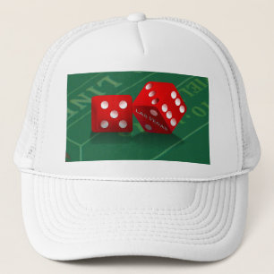 Casquette Table de craps avec dés Las Vegas