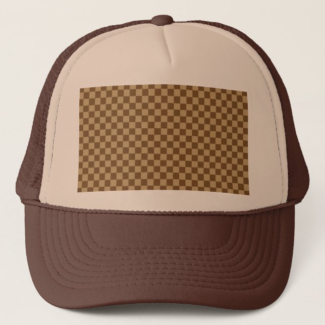 Casquette Tableau de contrôle Brown classique par Shirley Ta (Devant)