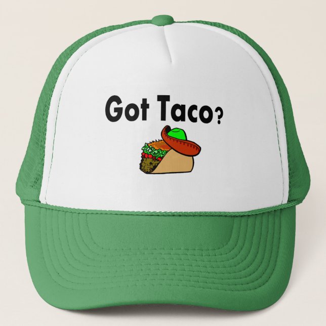 Casquette Taco obtenu (Devant)