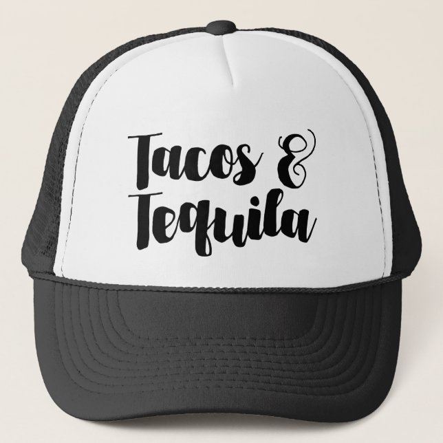 Casquette Tacos et tequila (Devant)