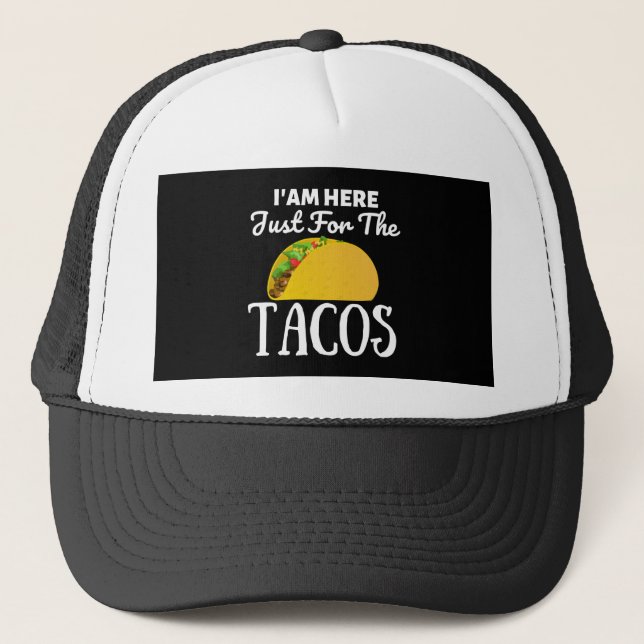 Casquette TACOS Je suis ici juste pour les Tacos (Devant)