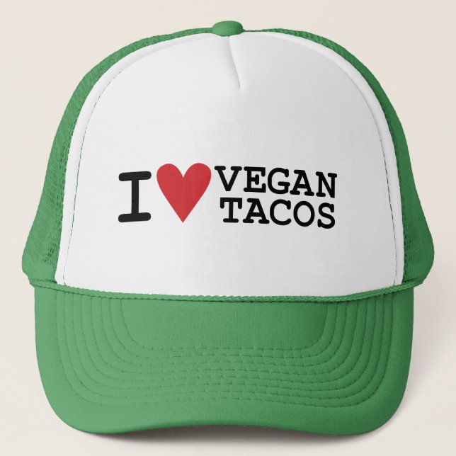 Casquette Tacos végétaliens (Devant)