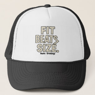 Casquette Taille de forme Beats Motivation Fitness, mode de