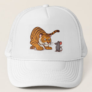 Casquette "Taille ne me fait pas peur - Souris contre Tiger 