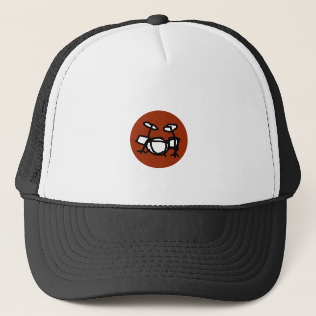 Casquette tambour rock / tambour (Devant)