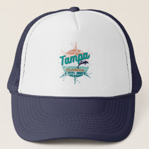Casquette Tampa Florida Retro Vintage Explosion coucher de s