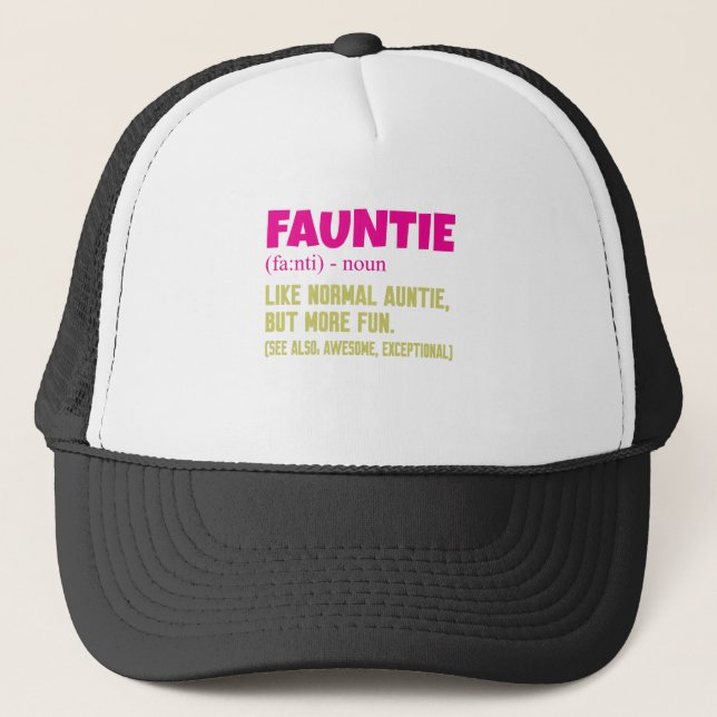 Casquette tante Fauntie (Devant)