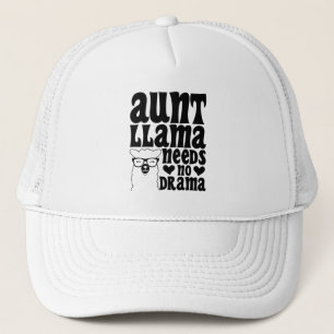 Casquette Tante Llama N'A Pas Besoin De Drama Tante Typograp