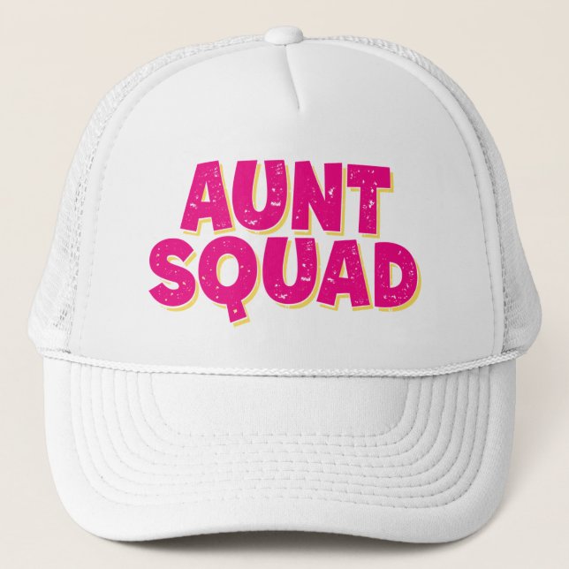 Casquette Tante Squad. (Devant)