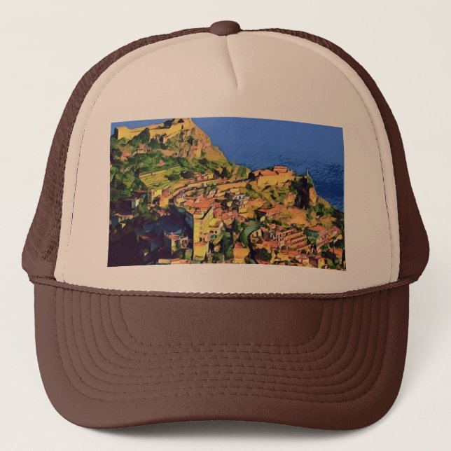 Casquette TAORMINE - Sicile - (Devant)