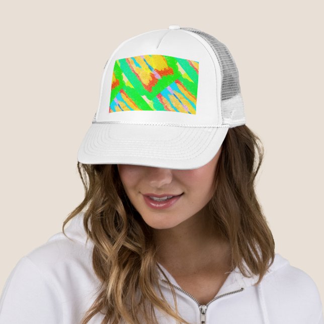 Casquette Tapis et chiffons Art pur abstrait suprême (En situation)