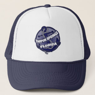 Casquette Tarpon Springs Floride ancre tourbillon casque cam