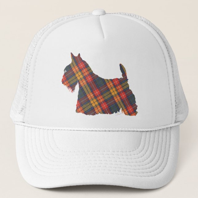 Casquette Tartan Buchanan du Terrier Écossais (Devant)
