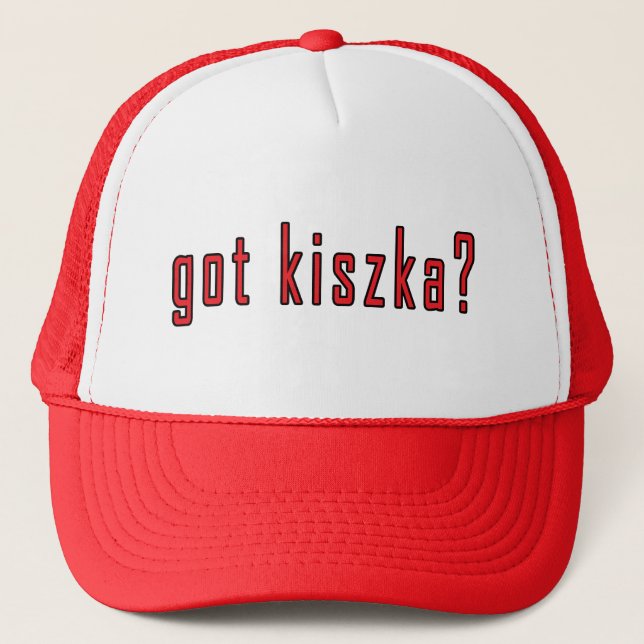 Casquette t'as du kiszka ? (Devant)