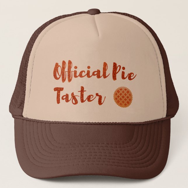 Casquette Taster de tarte officiel Thankgiving (Devant)