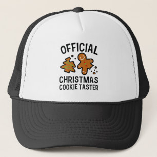 Casquette Taster officiel de biscuits de Noël