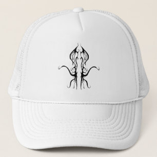 Casquette Tatouage Tribal Octopus Design - noir