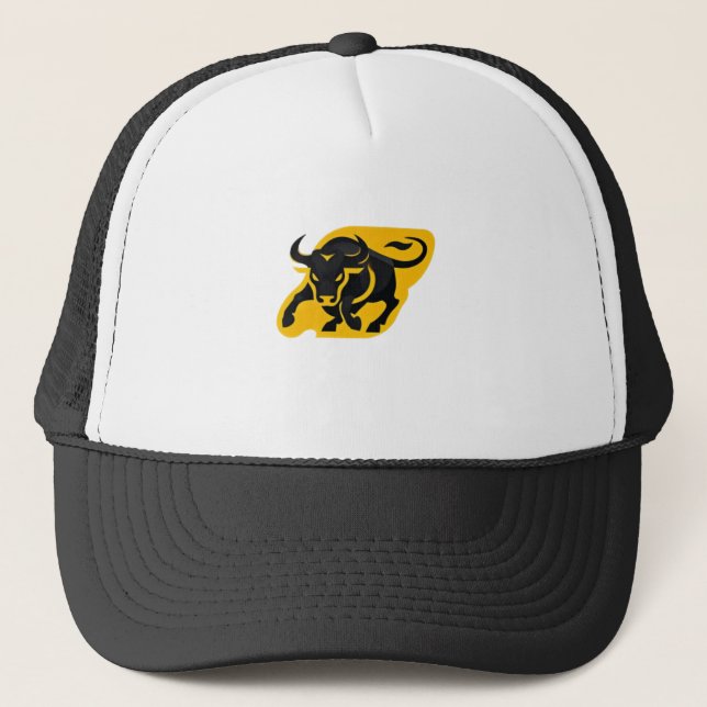 Casquette Taureau de charge - Puissance en mouvement (Devant)