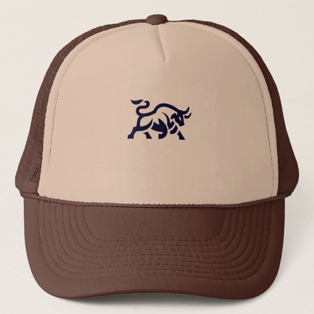 Casquette Taureau de l'ombre - Puissance en mouvement Tee (Devant)