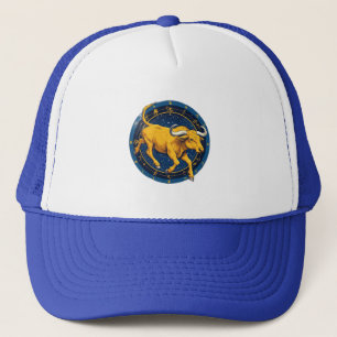 Casquette Taureau doré