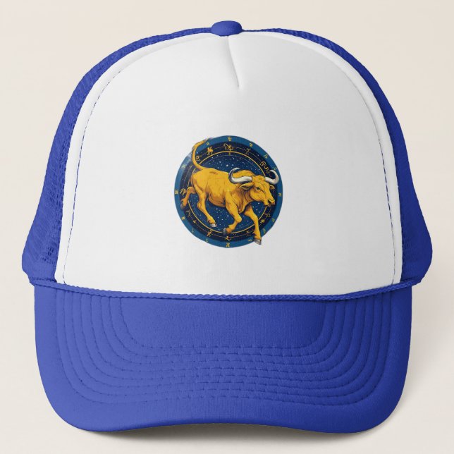 Casquette Taureau doré (Devant)