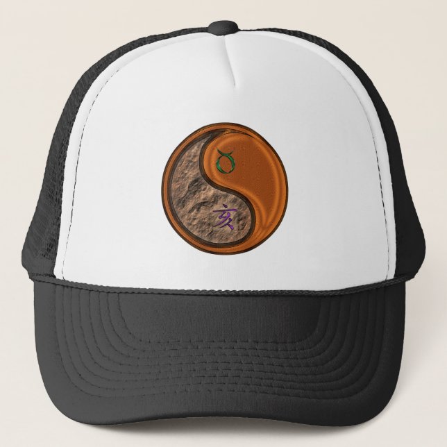 Casquette Taureau & Sanglier de bois (Devant)