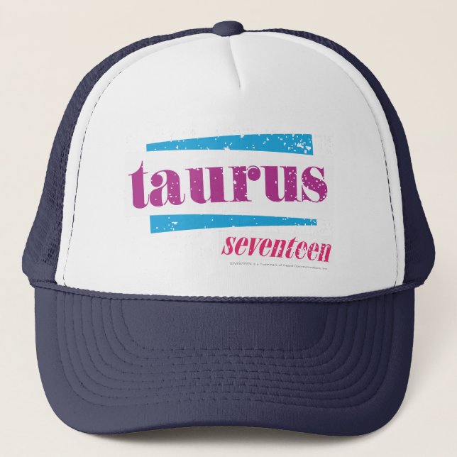 Casquette Taurus pourpre (Devant)