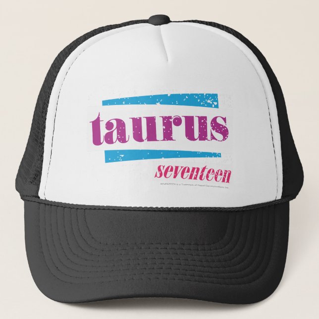 Casquette Taurus pourpre (Devant)