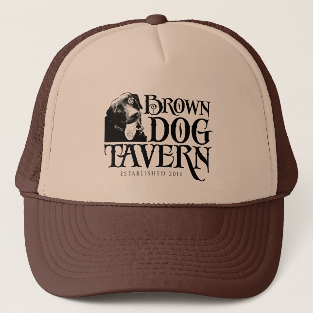 Casquette Taverne de chien Brown (Devant)