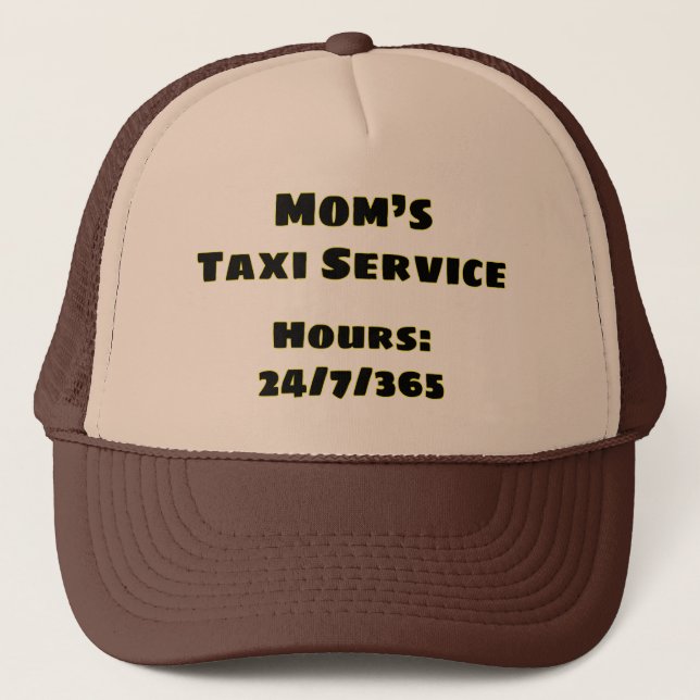 Casquette Taxi de maman (Devant)