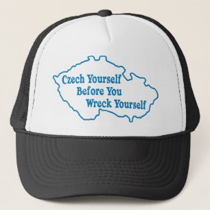 Casquette Tchèque vous-même avant que vous vous détruisie