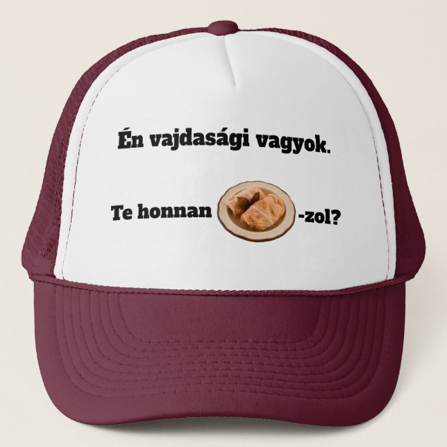 Casquette Te honnan SZÁRMA-zol? mici (Devant)