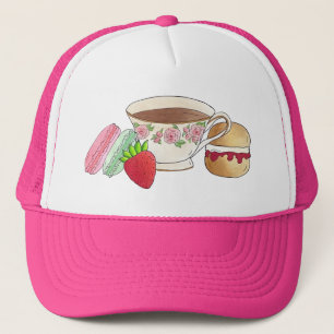 Casquette Tea Party Macarons Tea Party Scone