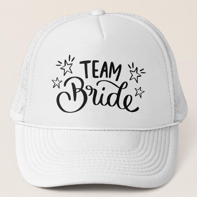 Casquette Team de la mariée (Devant)