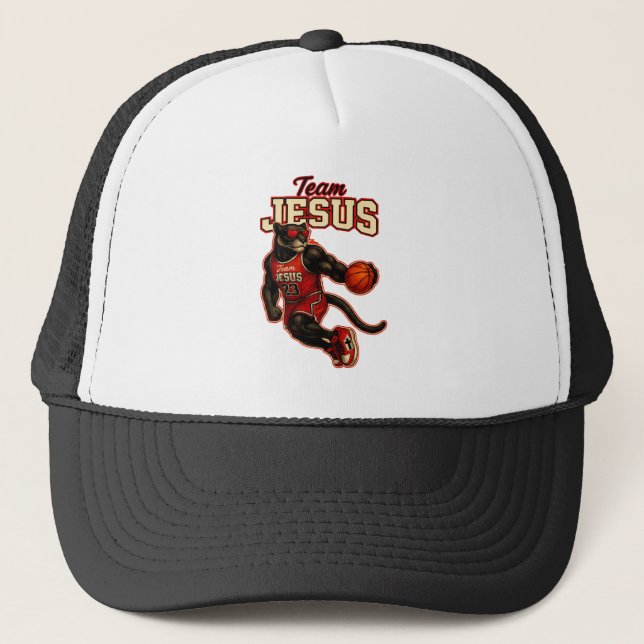 Casquette Team JESUS -23 Panther - Chrétien (Devant)