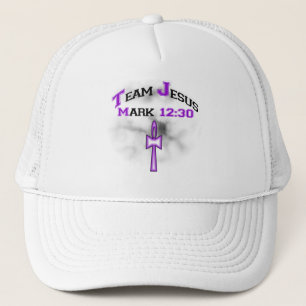 Casquette Team Jesus Mark 12:30