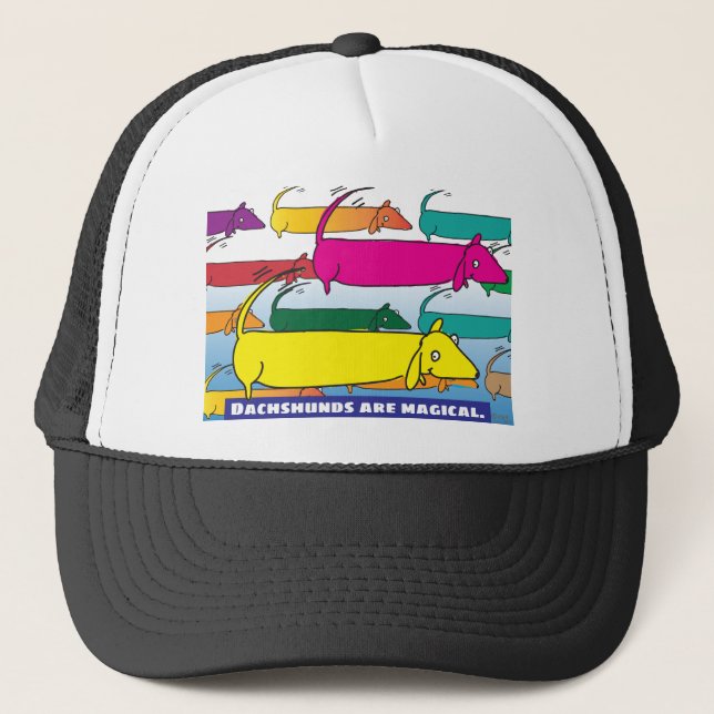 Casquette Teckels magiques (Devant)